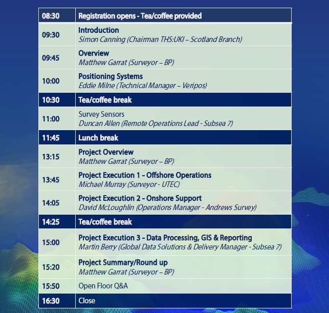 Hydrofest 2022. Wednesday, 20th April. The Chester Hotel, Aberdeen.