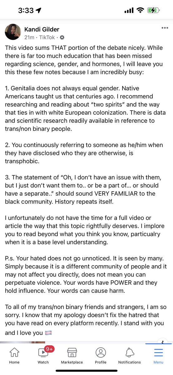 _kandixx's tweet photo. It has been QUITE a long time since I felt that anything was important enough to say on this platform specifically. This is an imperative occasion. The lack of knowledge that is creating hatred is unacceptable. https://t.co/62KRwBzYj2