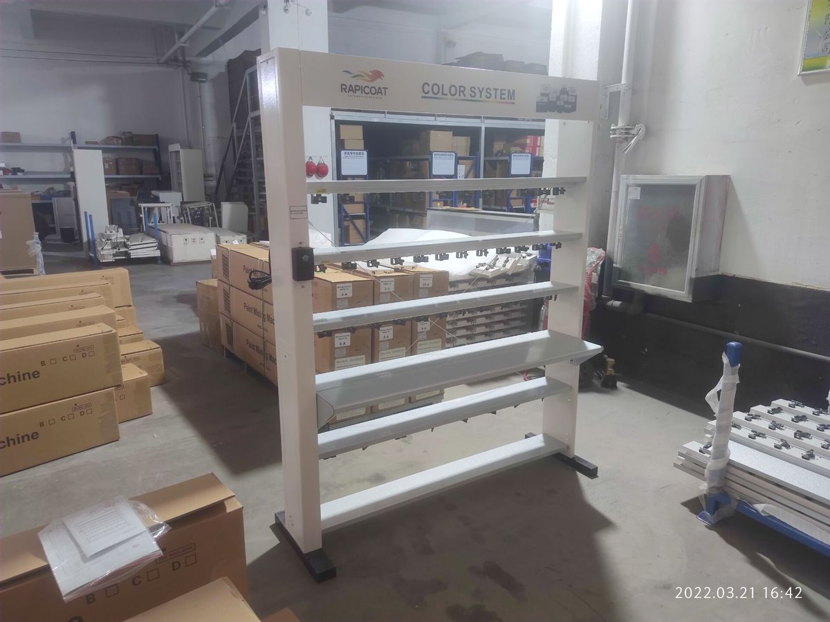 vpromatch2026's tweet photo. mixing machine for paint repair centre https://t.co/LBjYSAQiJG