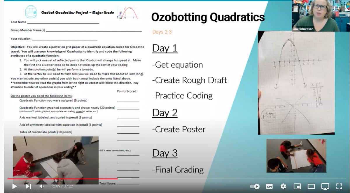 RotecoT's tweet photo. Rediffusion (EN): @CBHSRichMath incorpore @Ozobot dans les cours de maths du secondaire #angles #mesures #quadratiques

https://t.co/jzNFfVsAhq

@GenerationRobot @HepValais @HEPVaud @fri_tic
@EPFLCenterLEARN @INBOTS_CSA @Educ_Num_Vaud
@RobotBlog @grumoncton @INSARennesRobot https://t.co/jhhRaVt4RX