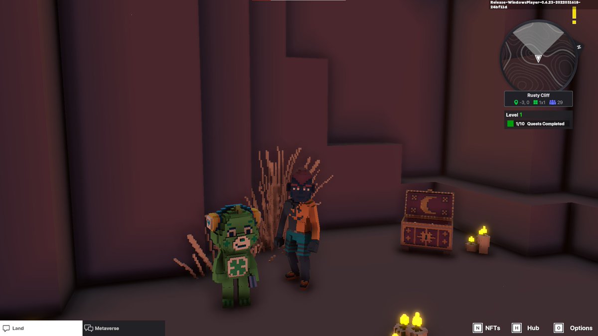 ArizonaPaulo's tweet photo. @TheSandboxGame I just participated in the daily #SandboxAlphaS2Contest for a chance to earn up to 1,000 $SAND! Starting March 18 - Find The Good Luck Bear. Check out my screenshot below!
👇 #SandboxAlphaS2 https://t.co/xJjEb8rSxx