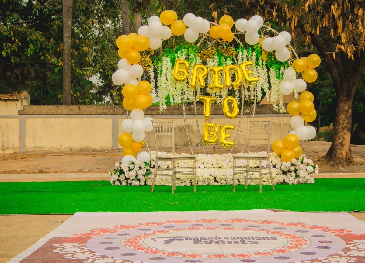 On 29th  December,  2021 

All-white party decorations don’t have to be bland. Add some bling to your environs by making balloon arches and tablescapes with confetti balloons.
 
Couple::  Shamaki &amp; Yaseerah 

Event Planning and Decoration:: <a href="/feenahexqevents/">Feenah Exq Events</a>