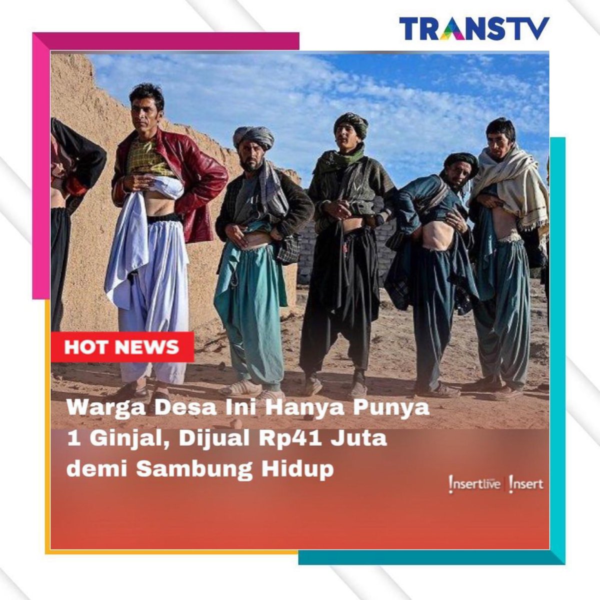 TRANSTV_CORP's tweet photo. "Aku memang tidak mau, tapi aku terpaksa dan tak punya pilihan lain selain melakukannya untuk anak-anakku," kata Nooruddin.

Source: @insertlive
#insert #insertlive #inserttranstv #inserttranstv #transtv #lf https://t.co/lE8XqF4R7T