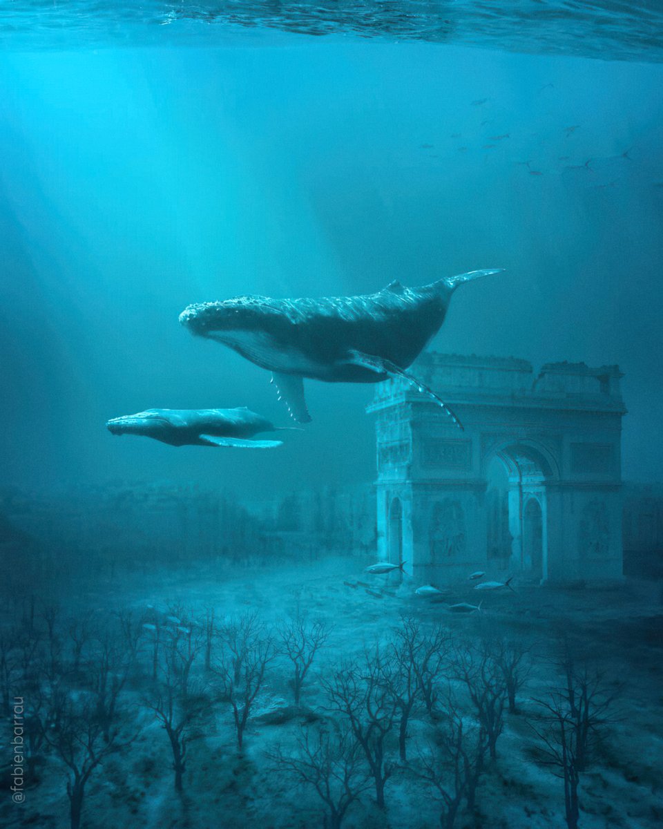 WIRED's tweet photo. In Fabien Barrau's series 'News from the Future', he imagines himself as an explorer who returns from the future with photos of a changed world. His hope? That these images could help people understand the consequences of inaction. 

📸: Fabien Barrau https://t.co/DrZTse4PhL