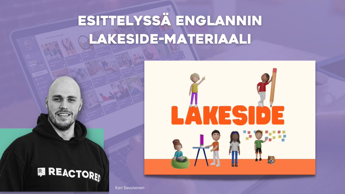 Uusi Lakeside-oppimateriaali mahdollistaa luokista riippumattoman englannin oppimisen alakoulussa ja yläkoulussa! Tervetuloa tutustumaan 23.3. klo 16.
Linkki 👉 fb.me/e/5e2u0EZbc
#englanti #englanninkieli #kieltenoppiminen #opettajat #DigitalTransformation