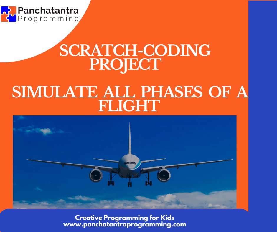 PanchaTANTRAPro's tweet photo. Hone your programming skills as you fly airplanes with Scratch Coding Project
  
https://t.co/cEjjk0pTUP
https://t.co/NiGeVCTq6B

#creativecoding #summer2022
#scratch #programmingforkids https://t.co/EJ3d5aCs13