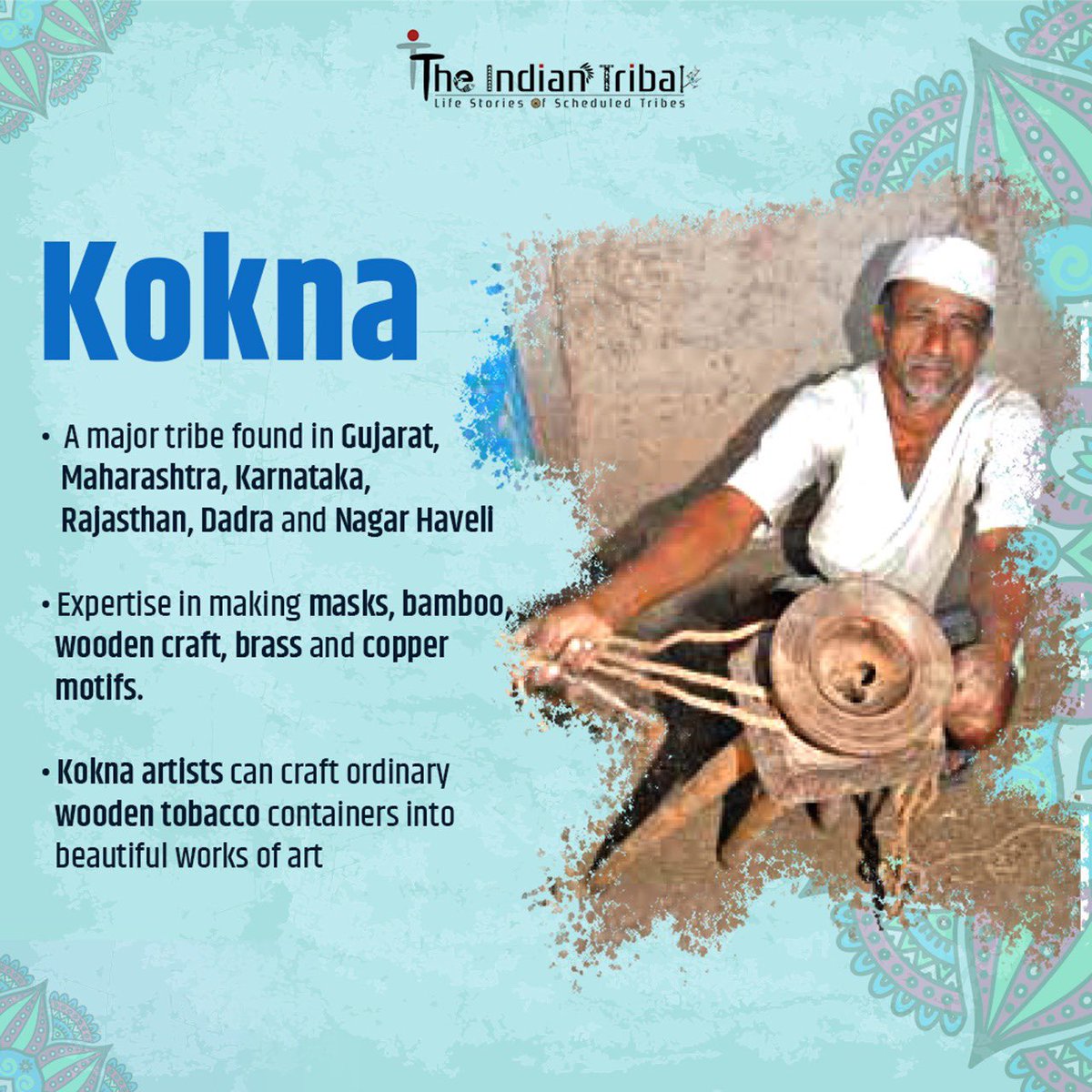 theindntribal's tweet photo. Kokna, also known as Kokni &amp; Kukna, are tribes who have gained recognition for their exquisite wood carvings

 Visit @ https://t.co/PFkar4hO9W for more! 

#TribesofIndia #ScheduledTribes #Tribes #IndiaTribes #KoknaTribes https://t.co/DqF0TQ4MUb