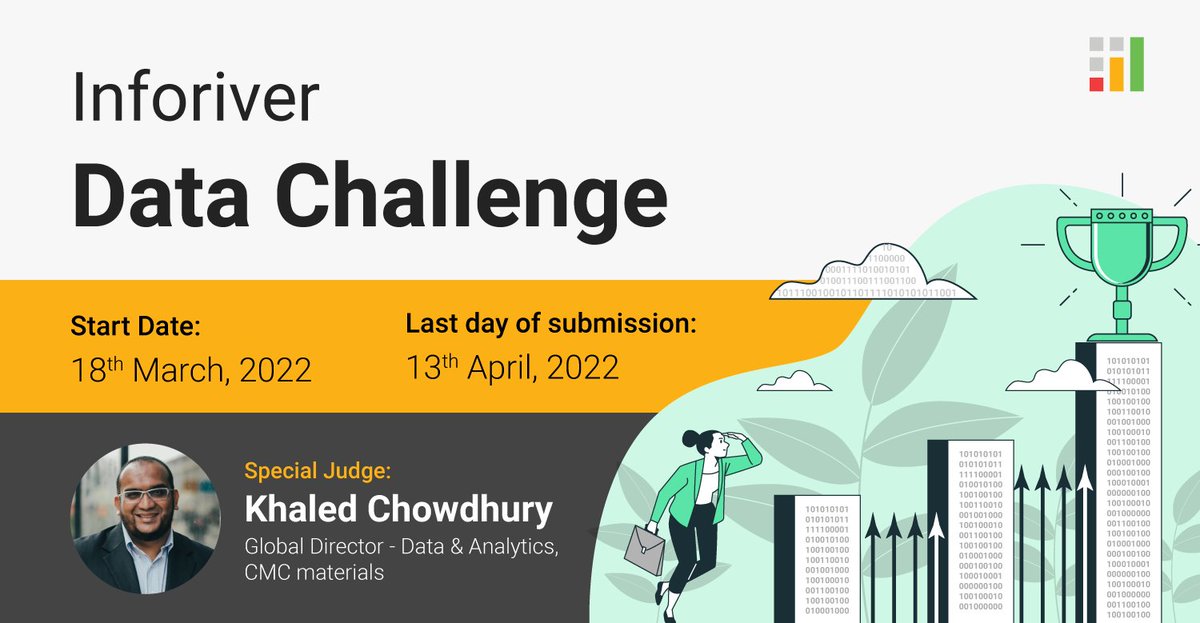 Lumeltech's tweet photo. Showcase your analytical skills with the brand new Inforiver Data Challenge series !

Participate in the challenge judged by the industry expert - Khaled Chowdhury and win cool goodies ✨

Submit your entry: https://t.co/SmKd4tRovI

For more updates - https://t.co/UapmRrrpo2 https://t.co/JjlAn4E6eU