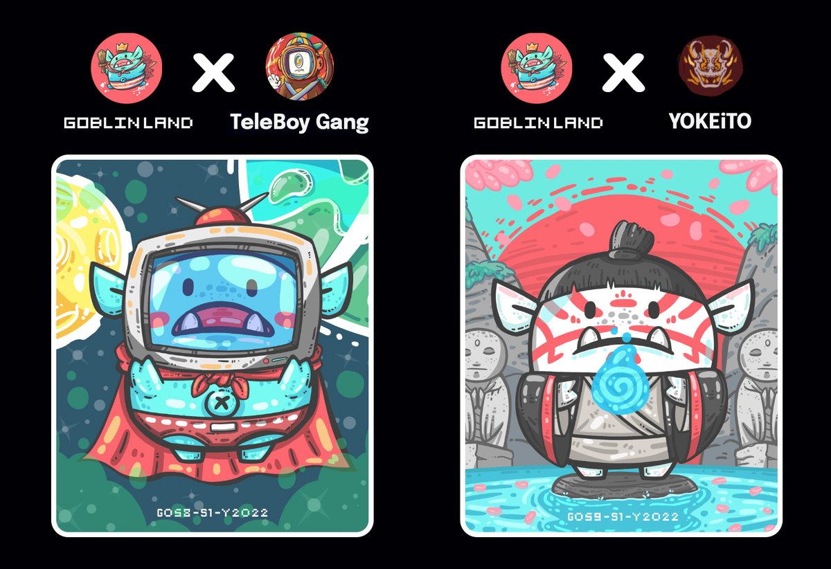 ⏰⏰⏰New Drop 22 mar 2022💣💣💣
offer buy Goblin collab 
@TeleVerseNFT &amp; <a href="/iamduckzap/">Duck Zap</a>

👉 paras.id/collection/gob…

-start at 8.00 a.m. 22 mar NY, USA  ends 8.00 a.m. 23 mar
-The winning bidder is the highest bidder.
#paras  #nft #NFTs 
@ParasHQ