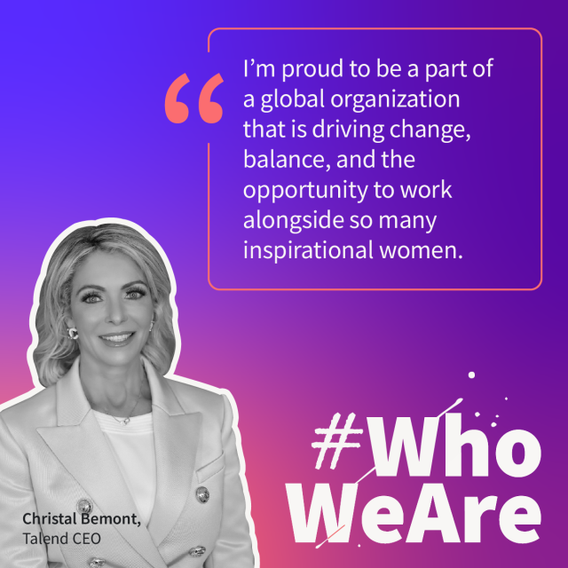 "Celebrating #InternationalWomensDay at @Talend has always been more than just checking a box; it’s taking a day to really reflect on what it means to support women through action!"#CEO <a href="/ChristalBemont/">Christal Bemont</a> buff.ly/3vQrP4r #Blog #BreakTheBias #WhoWeAre bit.ly/3JIy8eg
