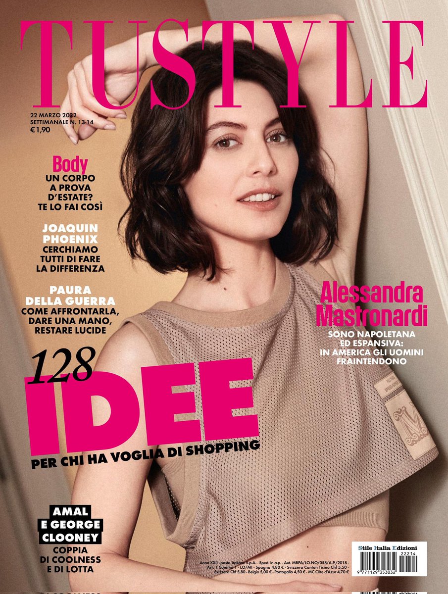alemastronardif's tweet photo. // NEWS //
Cover Story - Alessandra Mastronardi su #TuStyle N.13-14 del 22 Marzo 2022:"Sono una pendolare curiosa" ✨
Leggi l'intervista: https://t.co/Uljy6Kz3D2
@tustylemagazine https://t.co/aYvlKucCmq