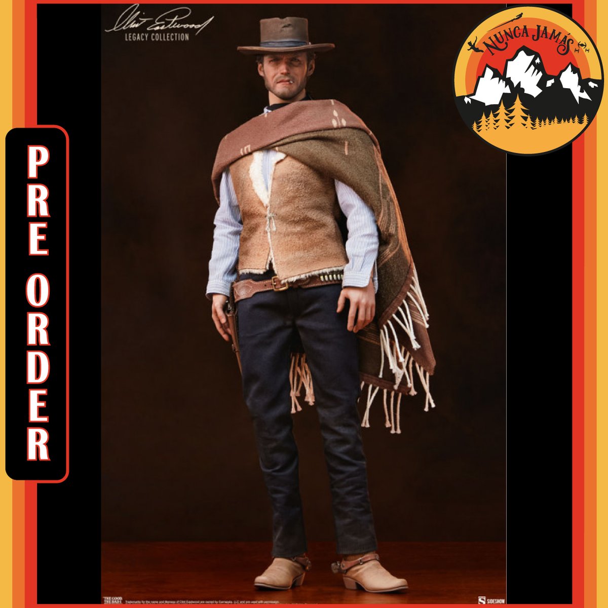 ⚜ PRE ORDER ⚜ 

EL BUENO, EL FEO Y EL MALO FIGURA 1/6 CLINT EASTWOOD LEGACY COLLECTION THE MAN WITH NO NAME 30CM

💥PRE ORDER. Fecha de disponibilidad: 2023-01-30
💥PVP. 294,90€

Consíguelo aquí ➡ nuncajamas.es/es/catalogo/28…

Contáctanos: Whatsapp 689 55 66 96 /info@nuncajamas.es