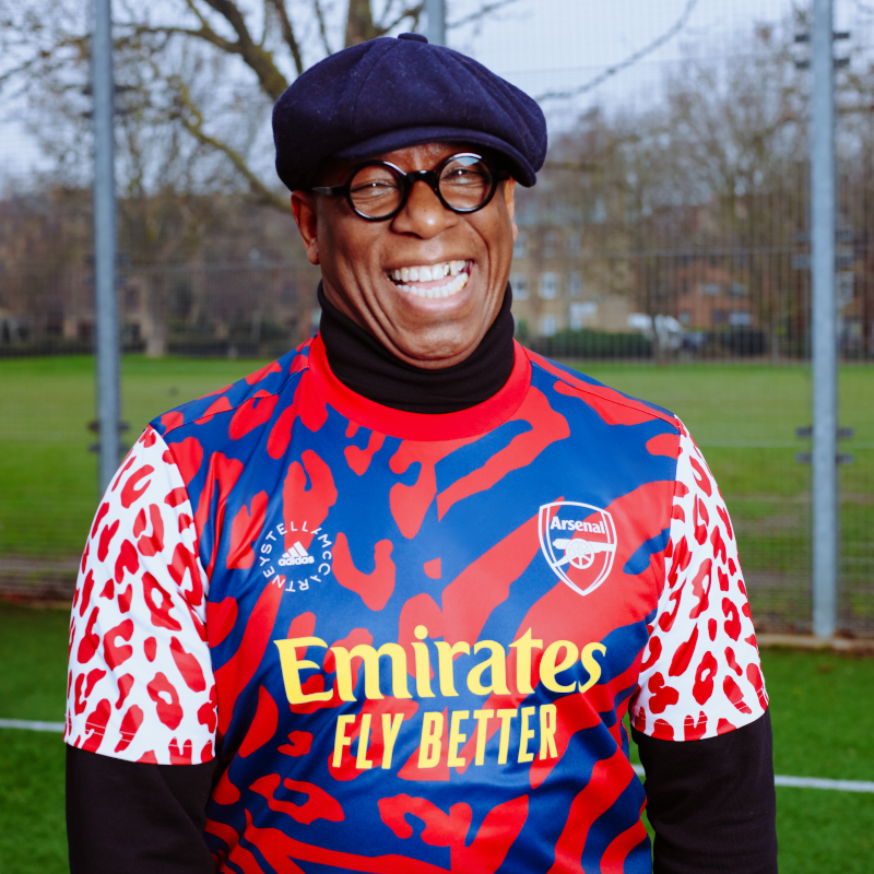 Arsenal's tweet photo. MADE TO BE SEEN | 28.03.22 

The new @ArsenalWFC x @StellaMcCartney limited collection 💫

Created by @adidasfootball 🤝
