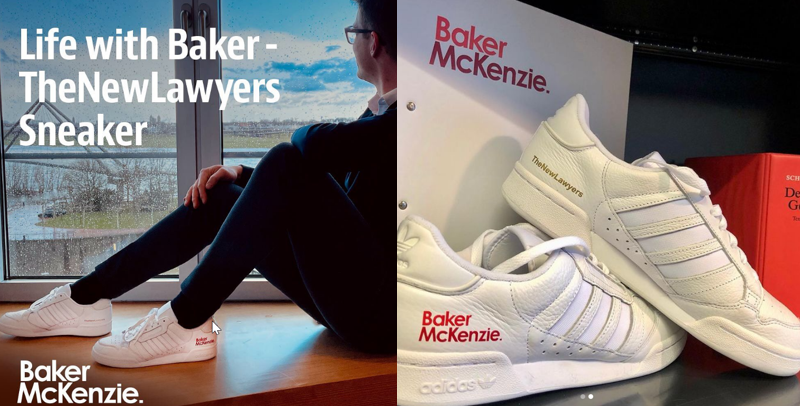 BMKarriere's tweet photo. #LifewithBaker - ab sofort auch mit unseren #TheNewLawyers Sneakern, die unser #Referendar Lukas im Rahmen des Nachwuchsweihnachtsfeier-Gewinnspiels gewonnen hat - das Bild stammt aus unserem Düsseldorfer Büro #Referendariat #Düsseldorf #nachwuchsjurist https://t.co/eVlnH5KN3B