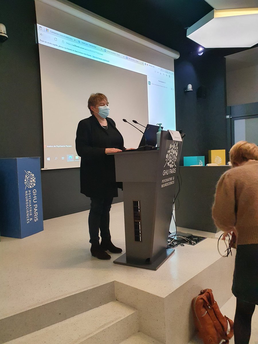 GhuParis's tweet image. [EVENEMENT] Lancement des #JIPEJAAD avec Guillaume Couillard et le Pr M-Odile Krebs en charge du programme #Psycare : des expériences et outils concrets pour l'intervention précoce partout en France Stay tuned!