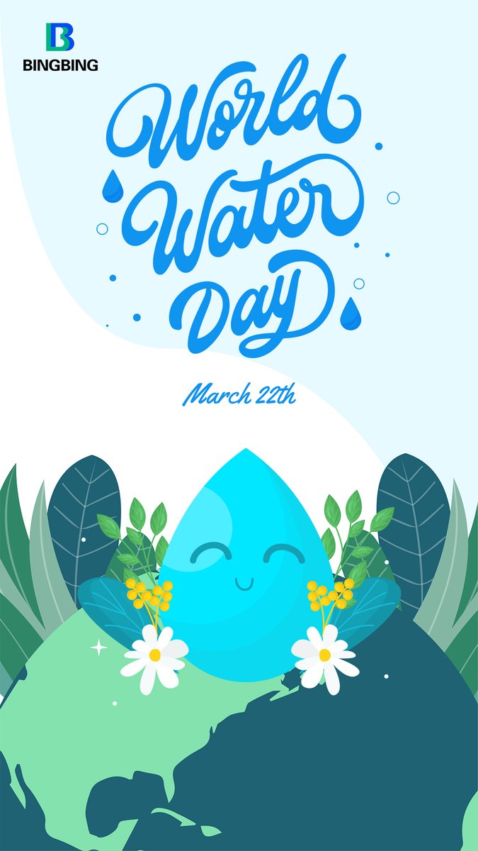 LadyNapkins_com's tweet photo. Today is World Water Day
#WorldWaterDay2022 https://t.co/t3AKc76wXy