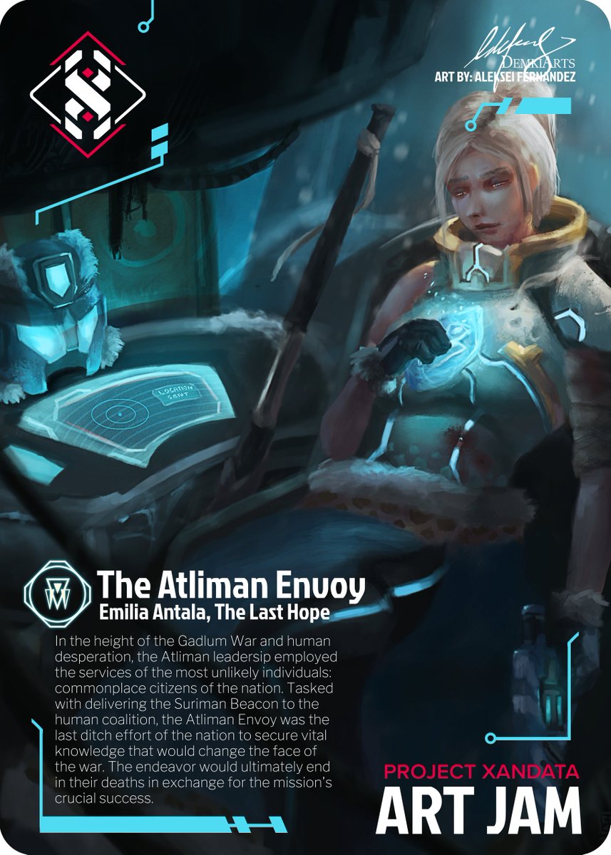 taosapusomo's tweet photo. Limited edition card art ni https://t.co/OZuNlUyZmo! 👀

Project Xandata Early Access goes live at 8PM GMT +8!
https://t.co/3TcDt0ru98
Project Xandata Launch Show this March 22 at 6PM!
Register here: https://t.co/a9ZpUfFexZ
#XandatsUnite #PXD #ProjectXandata #PXDShowmatch #PXDLFG https://t.co/j0k4Q08epQ