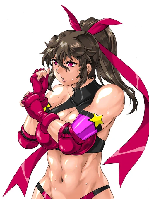 リンママ・ジャスティス。同人のどこかで使おうかと久しぶりに描いた。次はエイブラムズかな。 