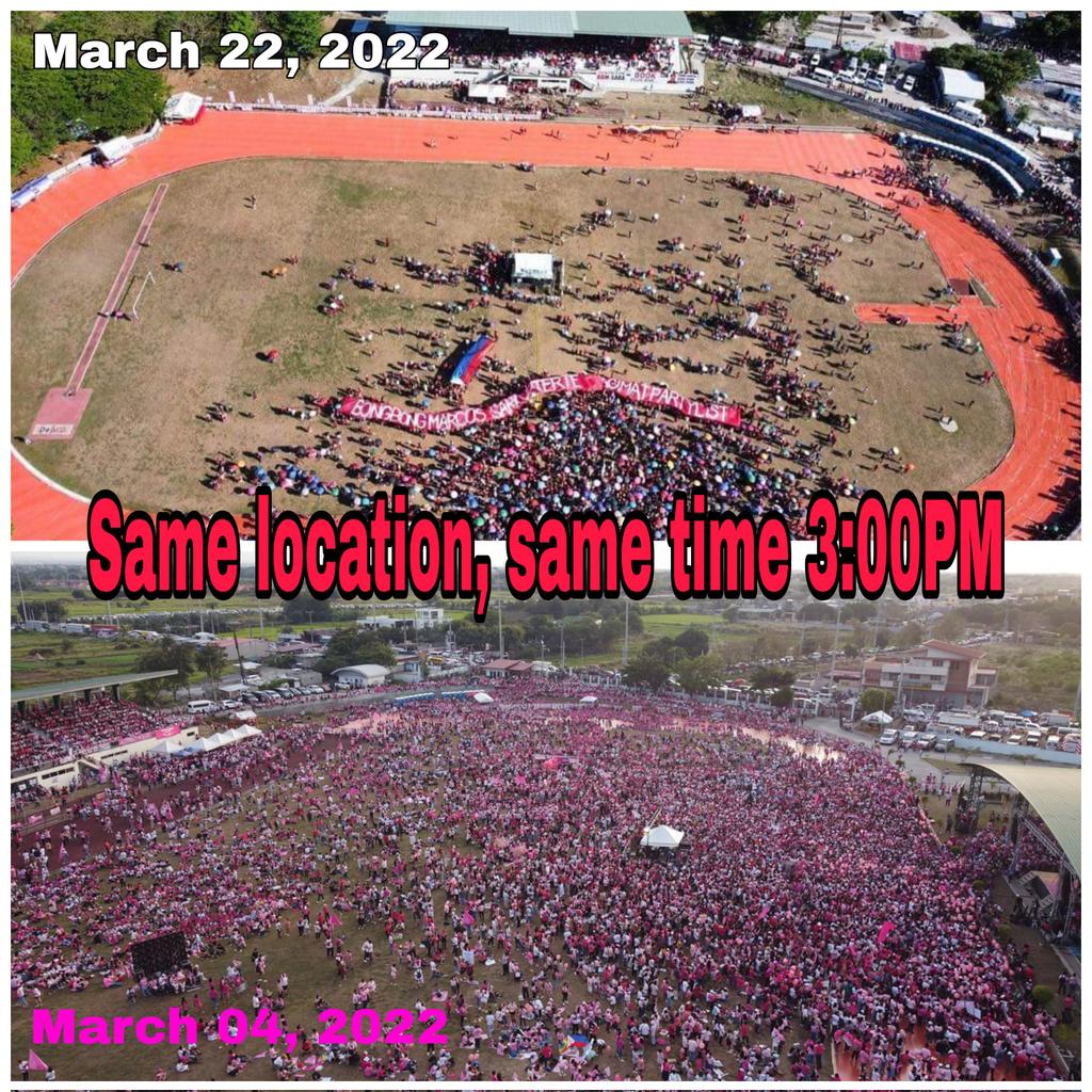 BlogRonald's tweet photo. #CaviteIsPink
The same time, the same location. 😁 https://t.co/MGxcyJ5sUn