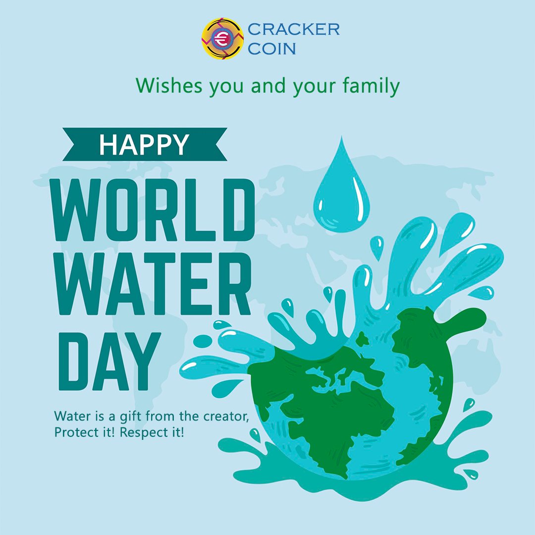 Save water save world 💦
Buy cracker token and make your life better 💰
0x1e91e080F81c2BB976B4165f9adD660e9Afb0777
#crk #crackertoken #binance #BinanceNFT #BinanceNFT #Airdrops #SaveWater #cryptocurrencies #nftworlds #ACoinCanHelp #bitcoin #WorldWaterDay #Cryptos #cryptocurrency