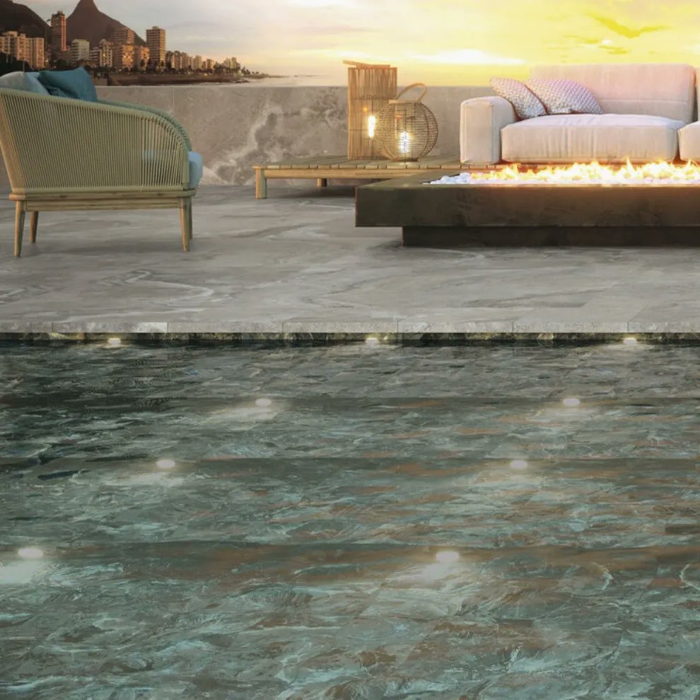 decorandceramic's tweet photo. Nueva colección Himalaya, Porcelanicos para piscinas 🏊 , con variedad de tonalidades para que elijas tu color de agua favorito 😍💕. 
. 
@cenemarceramicas 
. 
#piscina #piscinas #piscinasmodernas #azulejos #azulejosparapiscinas #piscinasporcelanicas #piscinasconencanto #tiles https://t.co/XraieVDQld