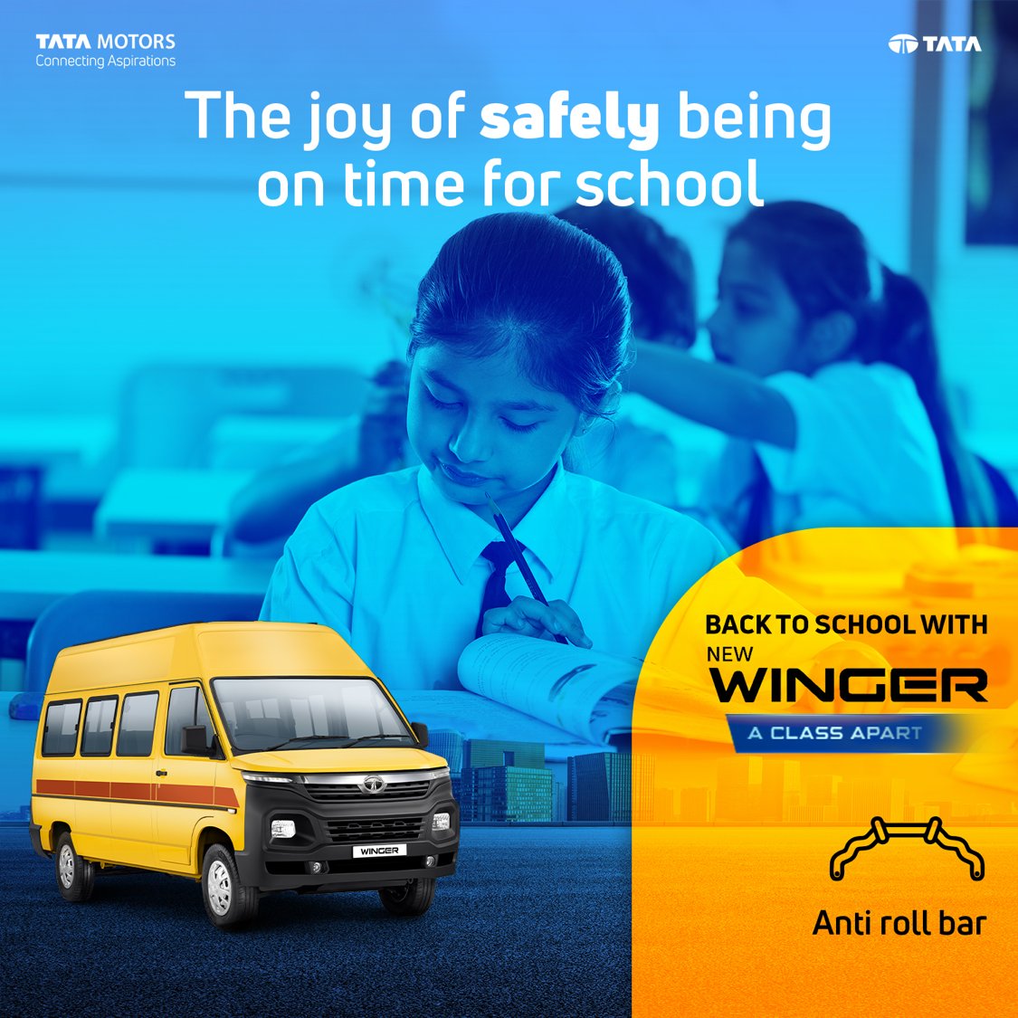 With features like power steering and an optimum turning circle radius, the Tata Winger School Van is built for efficient and timely journeys. This ensures children are always where they need to be, safely. 
#TataMotorsBS6Winger
Know more: https://t.co/CAAat7wPY5 https://t.co/IQjPFxyltl