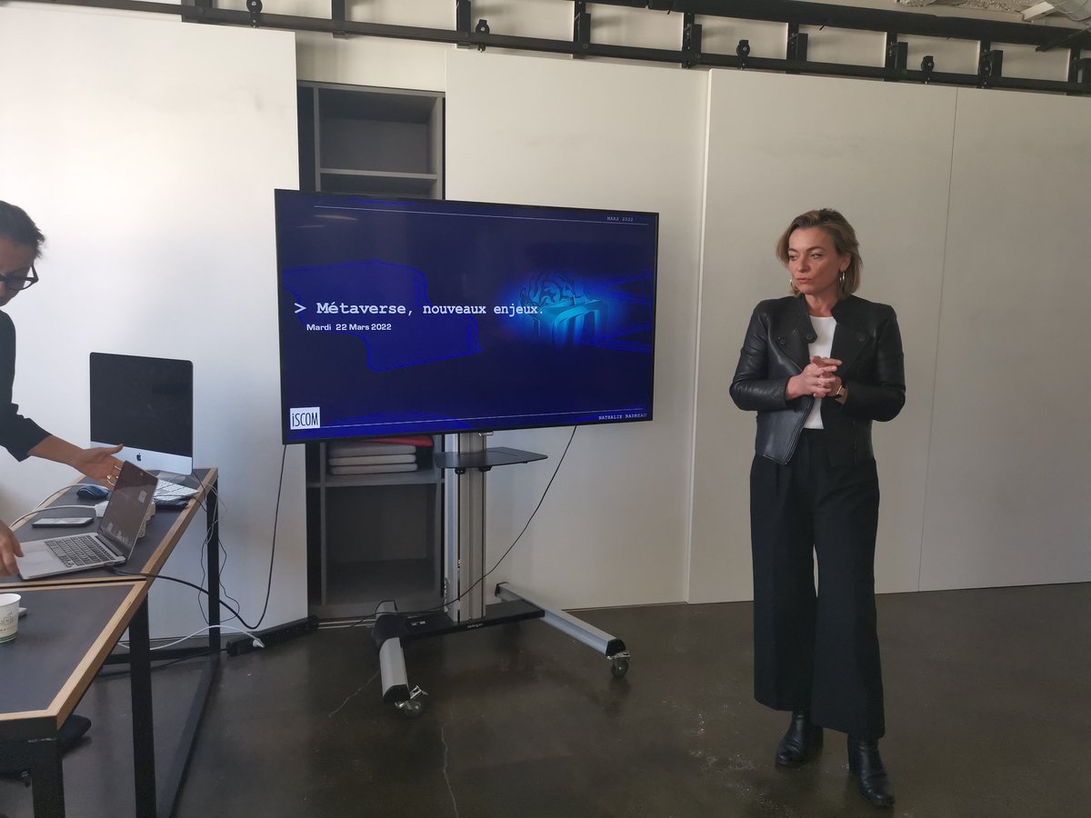 En direct du campus parisien de l'<a href="/iscom/">ISCOM</a> ! Au programme : bilan à mi-parcours du plan stratégique 2025 et 2 ateliers sur le #Metaverse et la création