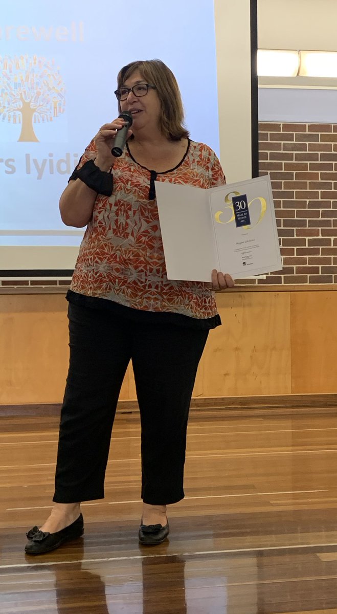 It was great to see Mrs Iyidilli at our Harmony Week Assembly today, we were able to say farewell from the AWPS community for her retirement. We also celebrated Mrs Gilchrist’s 30 Years of Service too! Congratulations to both of these amazing teachers. 👏