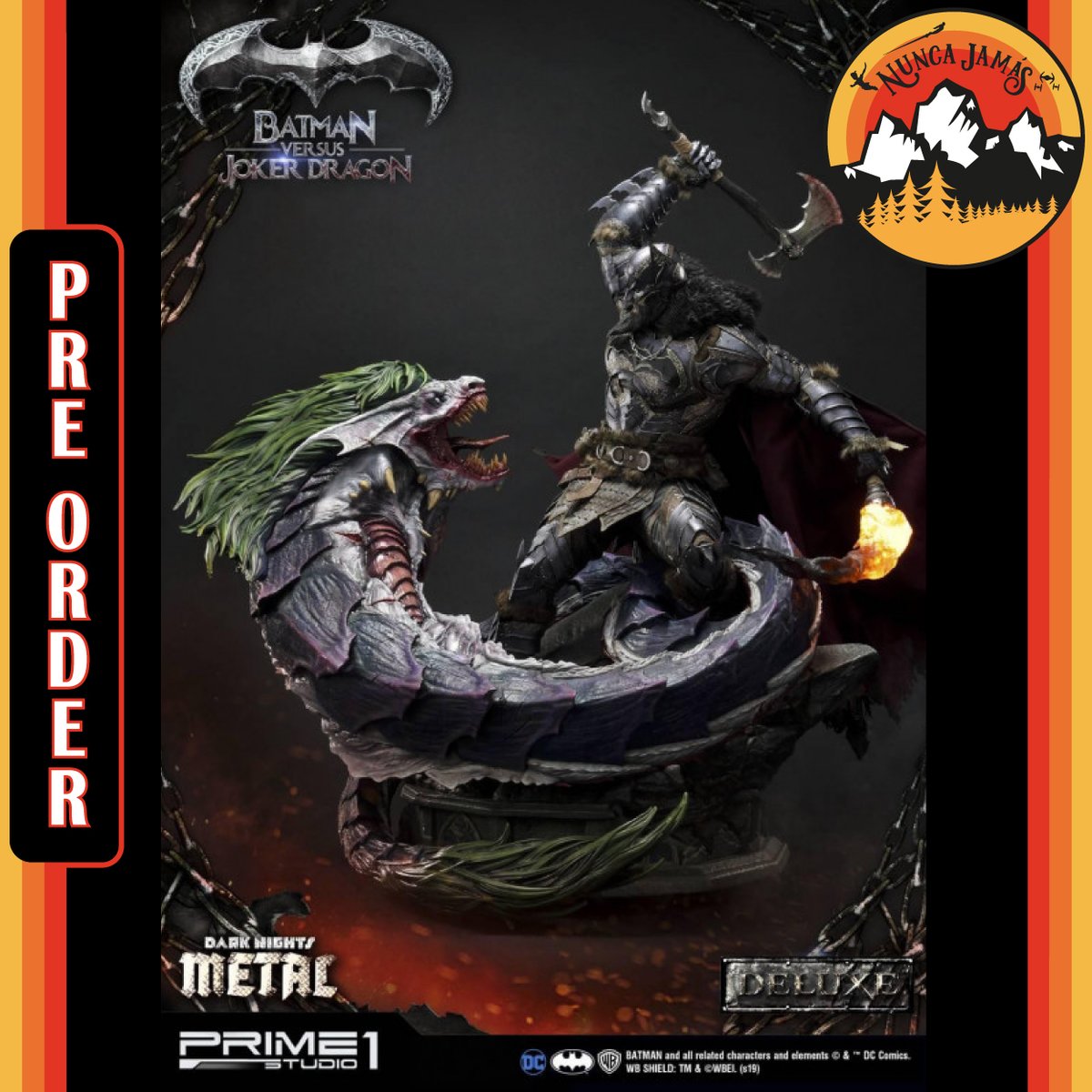 ⚜ PRE ORDER ⚜ 

DARK NIGHTS: METAL ESTATUA BATMAN VERSUS JOKER DRAGON DELUXE VER. 87 CM

💥PRE ORDER. Próximamente en Stock
💥PVP. 2.329,95 €

Consíguelo aquí ➡ nuncajamas.es/es/catalogo/19…

Contáctanos: Whatsapp 689 55 66 96 / info@nuncajamas.es

#nuncajamas_statues #nuncajamas