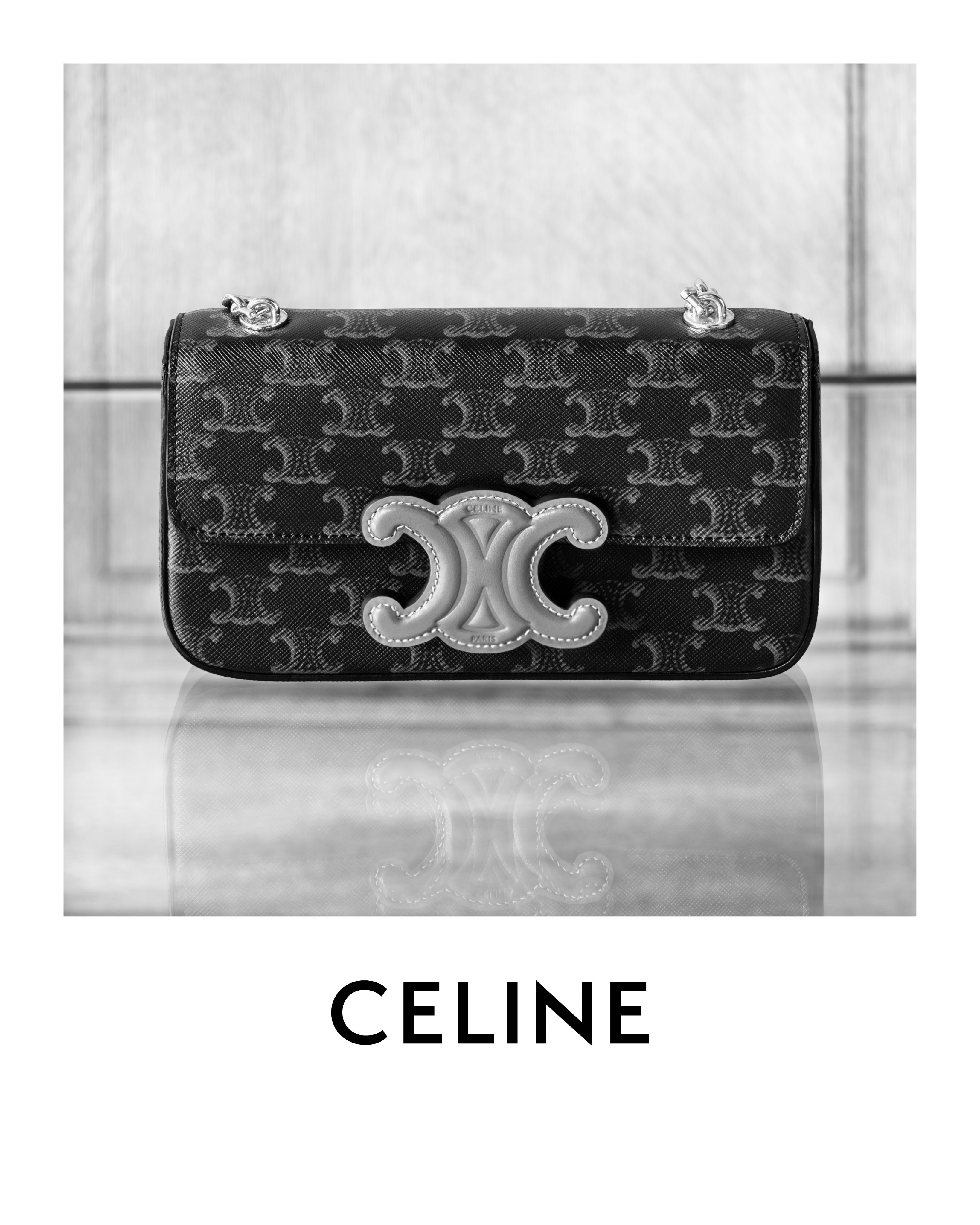 CELINE on X: CELINE WOMEN SUMMER 22 BAIE DES ANGES INTRODUCING THE NEW CELINE  BAG CELINE CHAIN SHOULDER BAG CUIR TRIOMPHE COLLECTION AVAILABLE NOW IN  STORE AND ON  PORTRAIT OF A