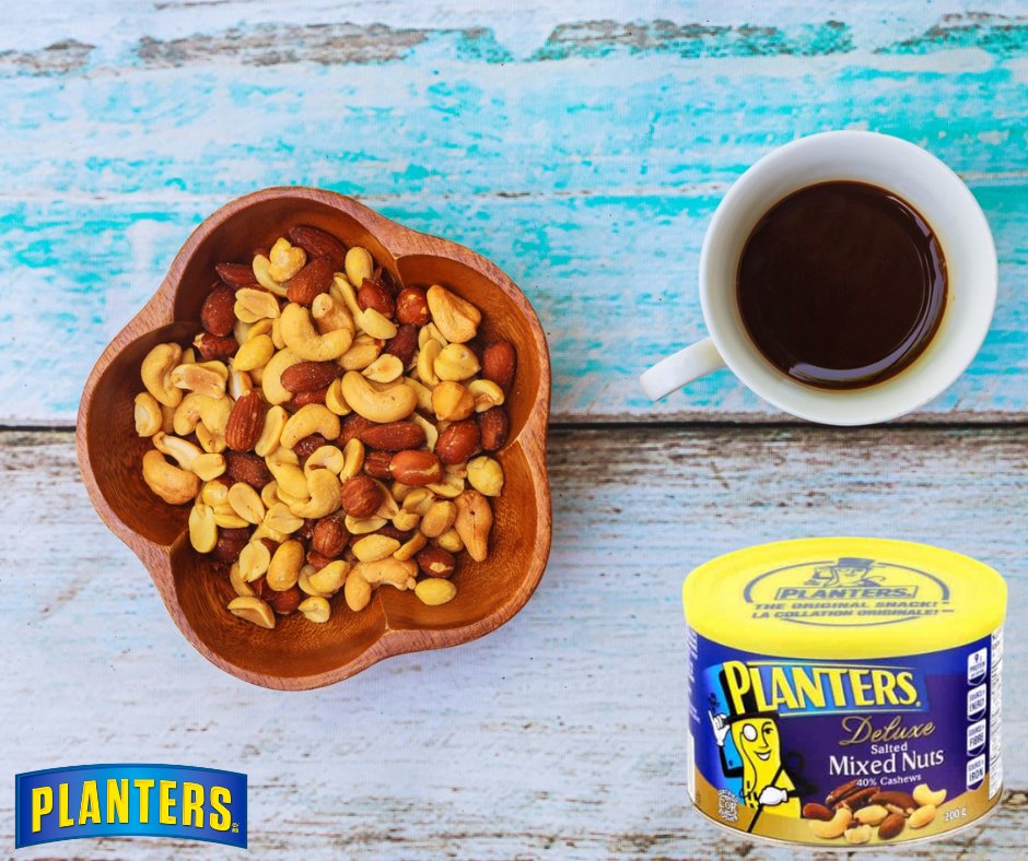 planterscanada's tweet photo. Enjoy all your favourite nuts at once with #PlantersMixedNuts. It’s a healthy and delicious snack you can have anytime, anywhere.

#WednesdayInspirational #PlantersMixedNuts #PlantersCanada https://t.co/fzTeWcddiv