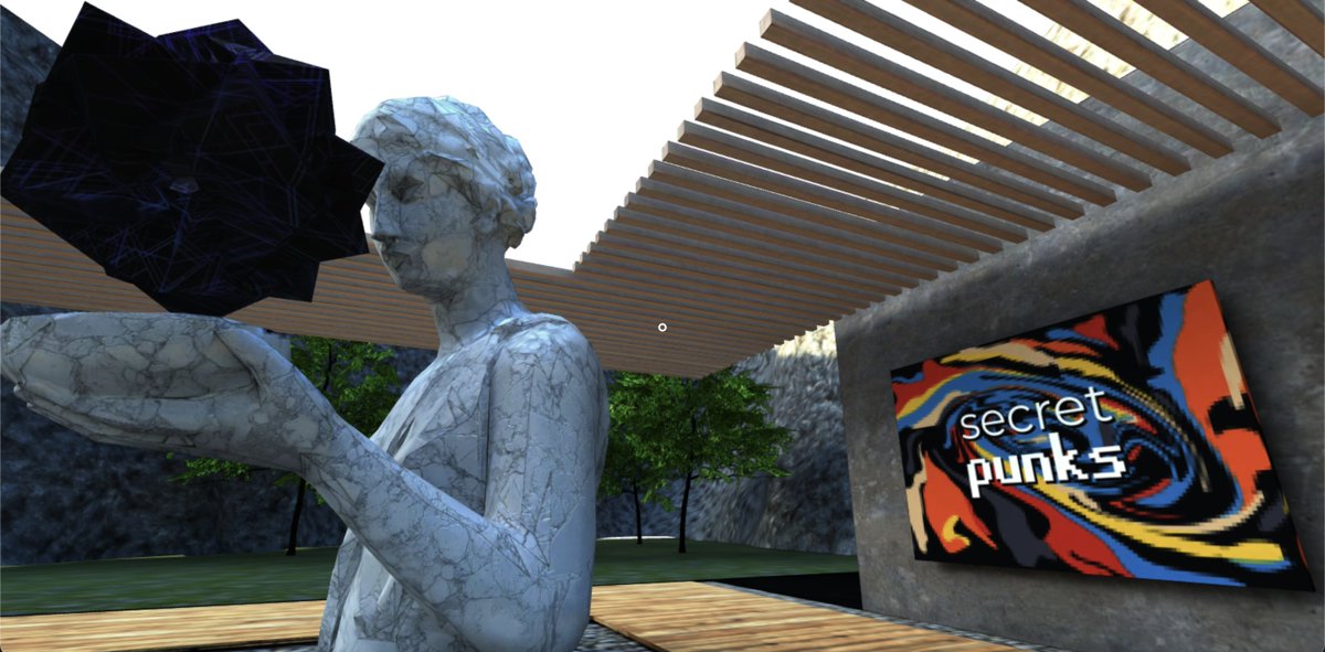 GM <a href="/SecretNetwork/">Secret Network</a> community! Today we're excited to announce that <a href="/scrt_collective/">§ecret Collective</a>'s first demo of their 3D #SecretNFT gallery is now OPEN TO THE PUBLIC!

secretcollective.io

To celebrate, we're giving away 100 $SCRT and 5 #SecretPunks! 

To enter, keep reading: (1/4)