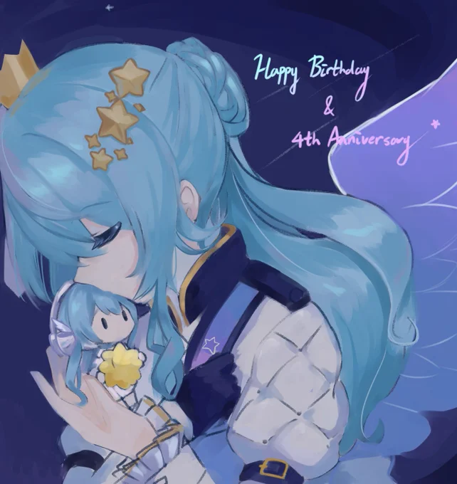 #ほしまちぎゃらりー 
#星街すいせい生誕祭2022 
#星街すいせい4周年 