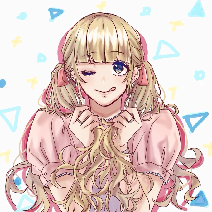 聖奈ちゃんの落書きです  #ハニワ美術部 