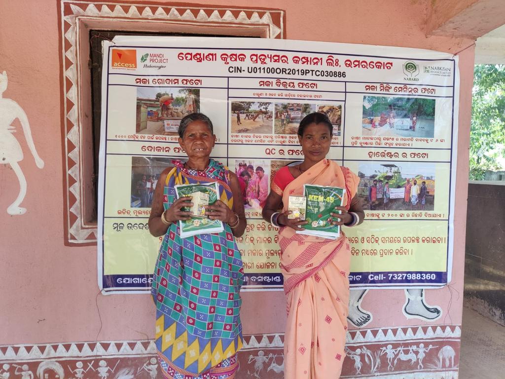 MANDI_Maize's tweet photo. Tribal women members of PKPCL, Umerkote receives supports for pest control measures in maize cluster under "Mission Jeevika" project of ITDA, Nabarangpur 
@krushibibhag @Horticultureod1 @stscdev @DMnabarangpur @NidhiNSrinivas @ACCESSDevelopm1 @vipinaccess @subhendu75 https://t.co/w8P7rGfqdr