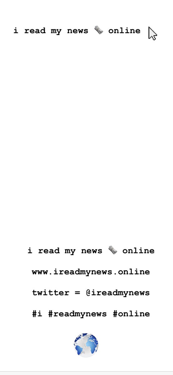 ireadmynews's tweet image. i read my news 🗞 online 
#bitcoin 
#crypto #IoLT #news #nft #media #technology