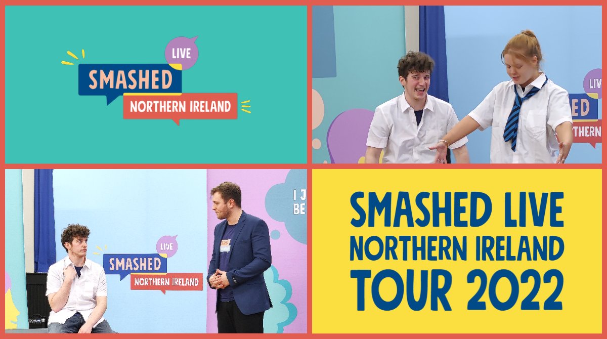 CollingwoodL's tweet photo. Another day on the road for the #SmashedNI team. Today they'll be dropping in on @AbbeyCommColl and @lismorecomp
Students will experience a live performance and workshop covering #UnderageDrinking #PeerPressure #SocialInfluence #HealthyChoices and much more.
@smashedproject https://t.co/4xENZk05GB