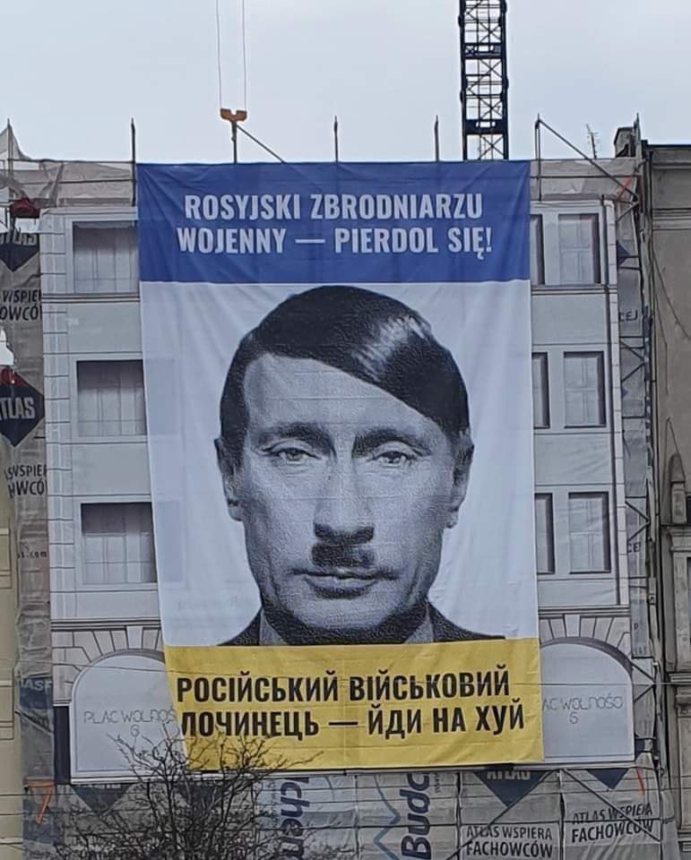 Xirilla's tweet photo. @AmbRusFrance To clip it’s a joke from russhite propaganda. Only uneducated idiots will believe in crap like that.Hague is waiting to judge him for his war crimes and Genocide on innocent people,#shameonyou ruskie pizdy @AmbRusFrance https://t.co/PBAtonVRRA
