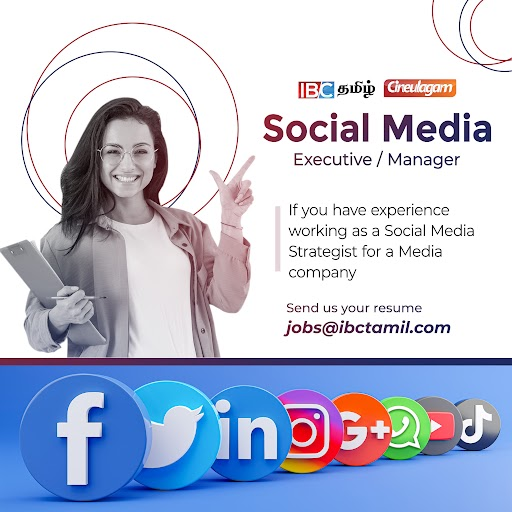 ibctamilmedia's tweet photo. We Are Hiring A Social Media Manager...

Send us Your CV > jobs@ibctamil.com 

#SMO #SocialMediaAnalyst #ibctamil #ibctamiljobs #cineulagam #job https://t.co/Iv9uiPaUBW