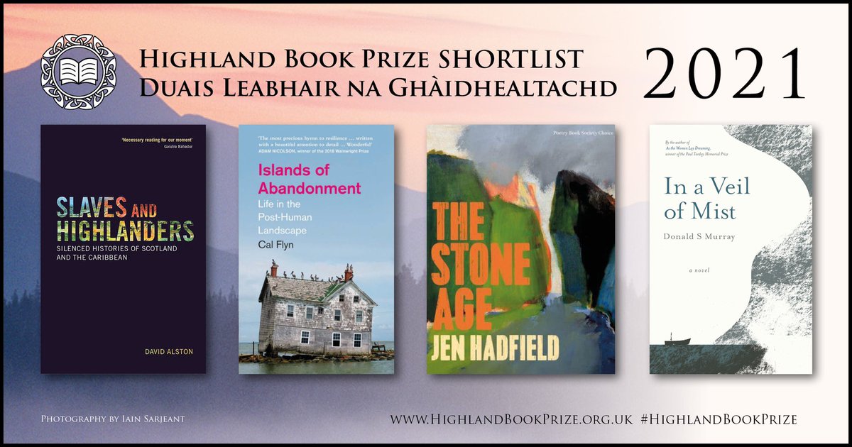 📣 Announcing the 2021 Highland Book Prize Shortlist! 📣 

We are so excited to share with you the four books that have been shortlisted from an outstanding longlist ✨

Read what our judging panel said about the selection process and the books here: highlandbookprize.org.uk