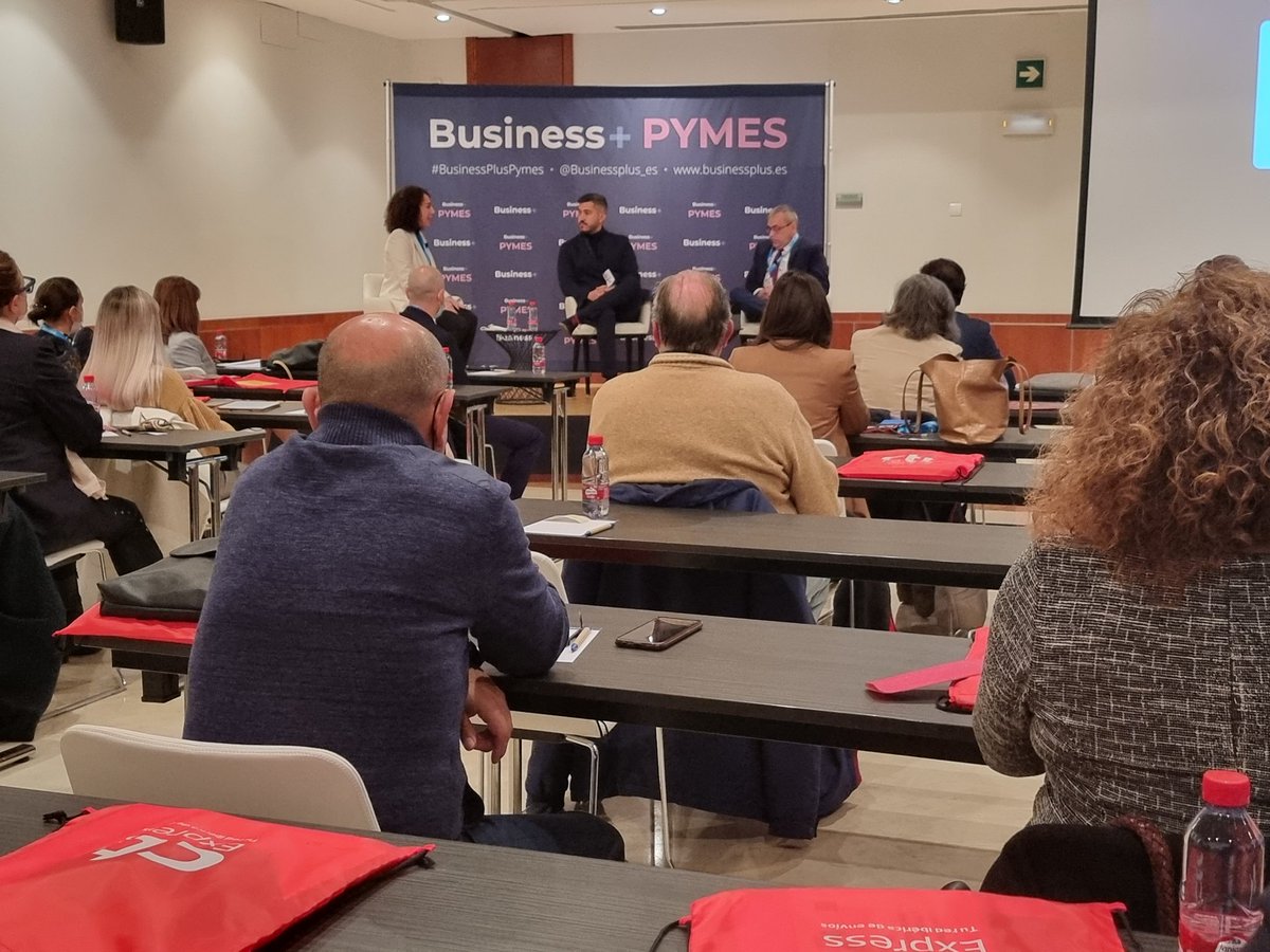 Esta mañana asistimos al evento organizado por <a href="/BusinessPlus_es/">Business+</a> 👉 "Cómo impulsar tu pyme optimizando su gestión". Interesante escuchar casos de éxito de #pymes en materia de #digitalización, #transformacióndigital y #optimización de #recursos.

#BusinessPlusPymes #Malaga