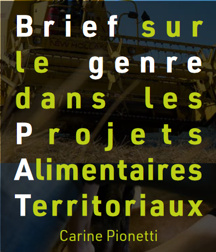 Un travail intéressant sur la question du genre dans les #PAT et le rôle des #femmes dans la transition agricole et alimentaire, porté par le Groupe de Recherche Action sur l'Agroécologie Paysanne (GRAAP) et le PNR du Queyras
A lire ! 👩‍🌾
bit.ly/3ugPqZM