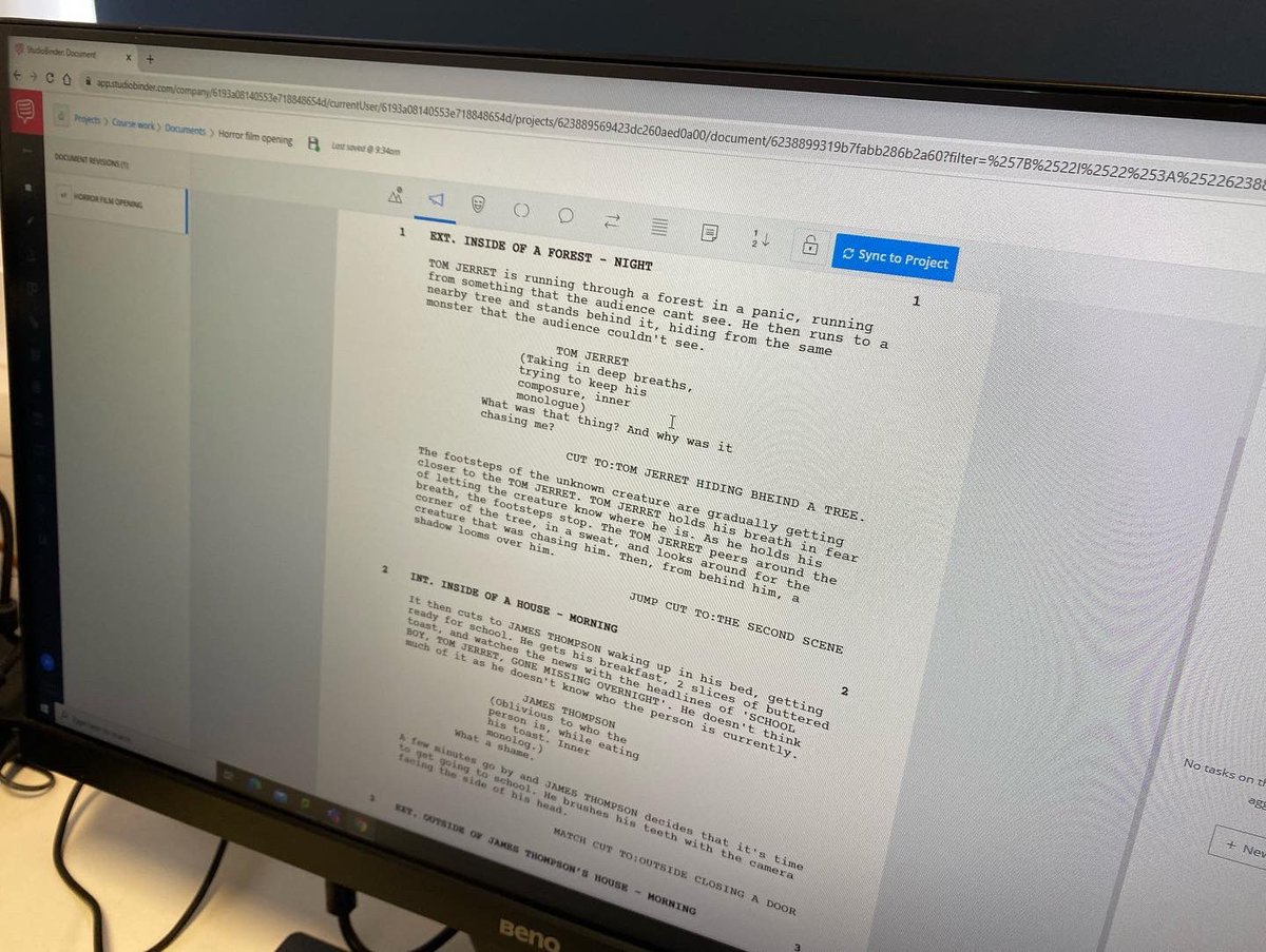 MrColeMedia's tweet photo. Storyboards and screenplays with yr11 Film Studies 🎥🎞 @WyHighAcademy https://t.co/uswdBRvu72