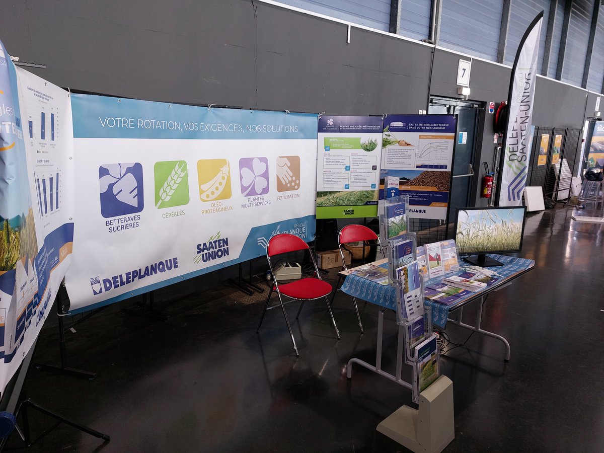 SaatenUnionFr's tweet photo. C'est parti pour le #MéthAgriDay !
Nous vous attendons nombreux sur le stand pour échanger avec nos experts autour de nos solutions pour la #méthanisation 🌱 https://t.co/oU6uAuetn1