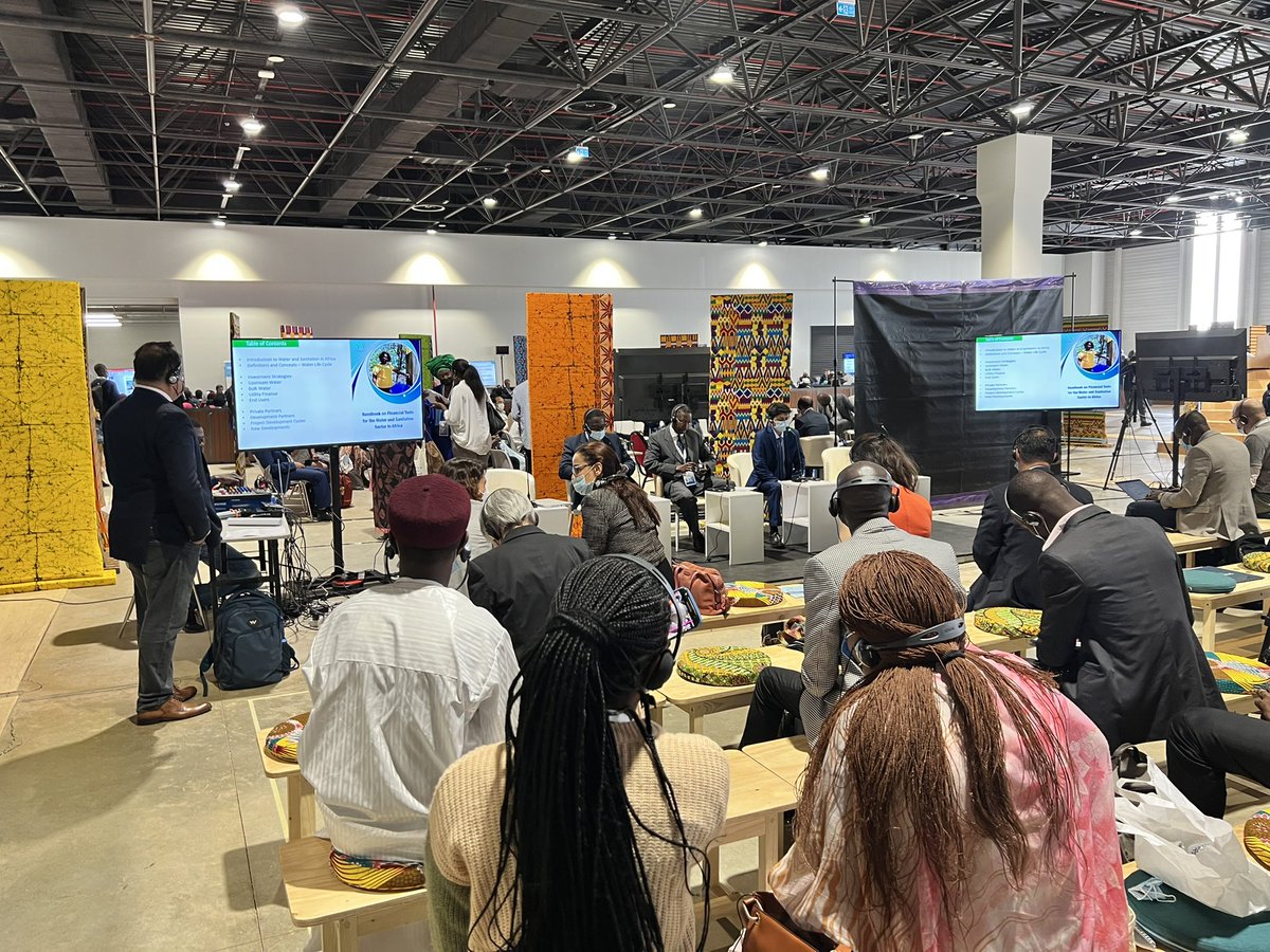 elitabbanda's tweet photo. The @AWFbroadcast shares on financing for a paradigm shift in Africa and on its soon to be launched Comprehensive Handbook on Financial Tools in the water sector at the #WorldWaterForum9 #FinancingWater #Waterforsustainabledevelopment https://t.co/EbtlylsOWP