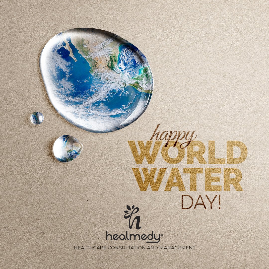 healmedy's tweet photo. The first condition of leaving a better world for our children's future is to protect the environment where we live in. Where there is water, there is life, let's protect our water resources for our future. Happy World Water Day! https://t.co/efbNTEaJ7g