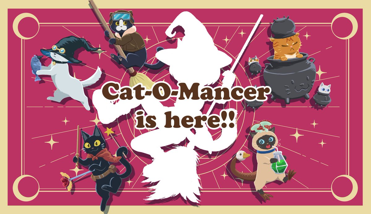 Summon Cat-O-Mancer!

Finally she's here, Cat-O-Mancer will drop this Sunday, for everyone who have collected all the Cat-Sith!

#CleanNFT #nftart #NFTCommmunity #NFTdrop #hicetnunc #NFT
