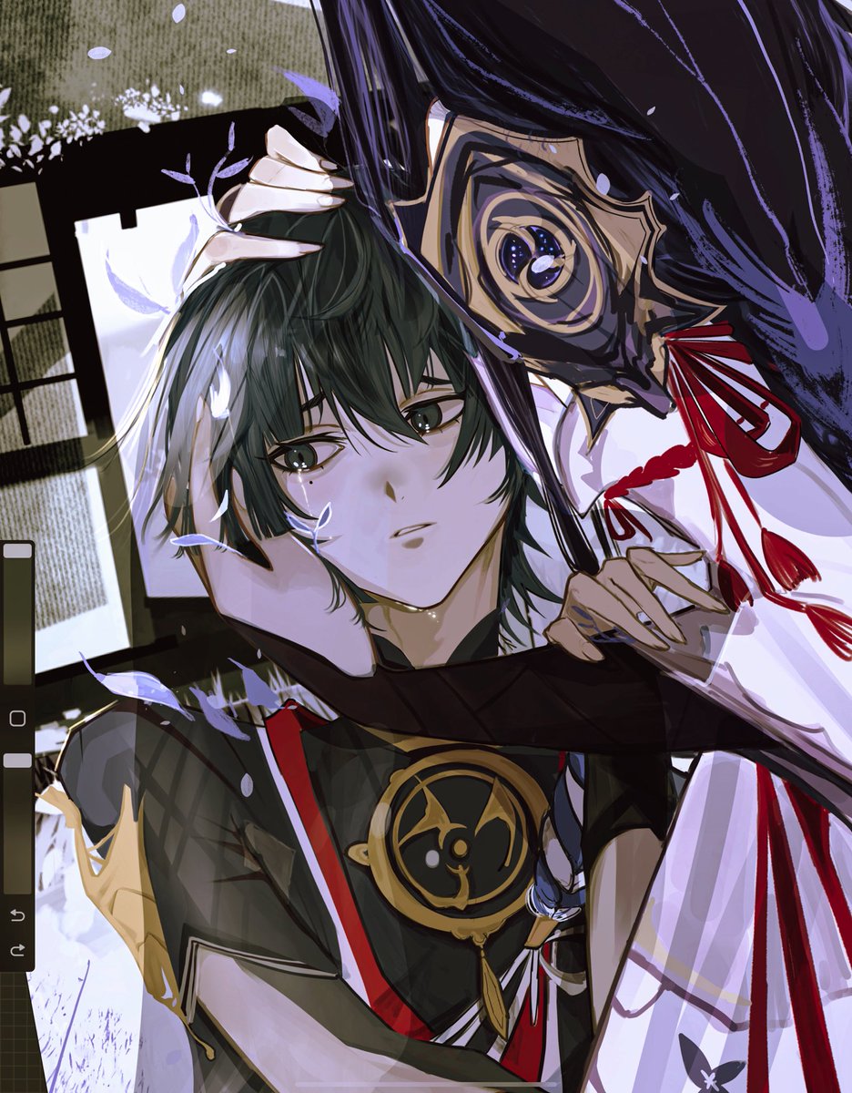AlticuteVT's tweet photo. Take me home #scaramouche #RaidenShogun #fanart #GenshinImpact https://t.co/HinB5RTe1D