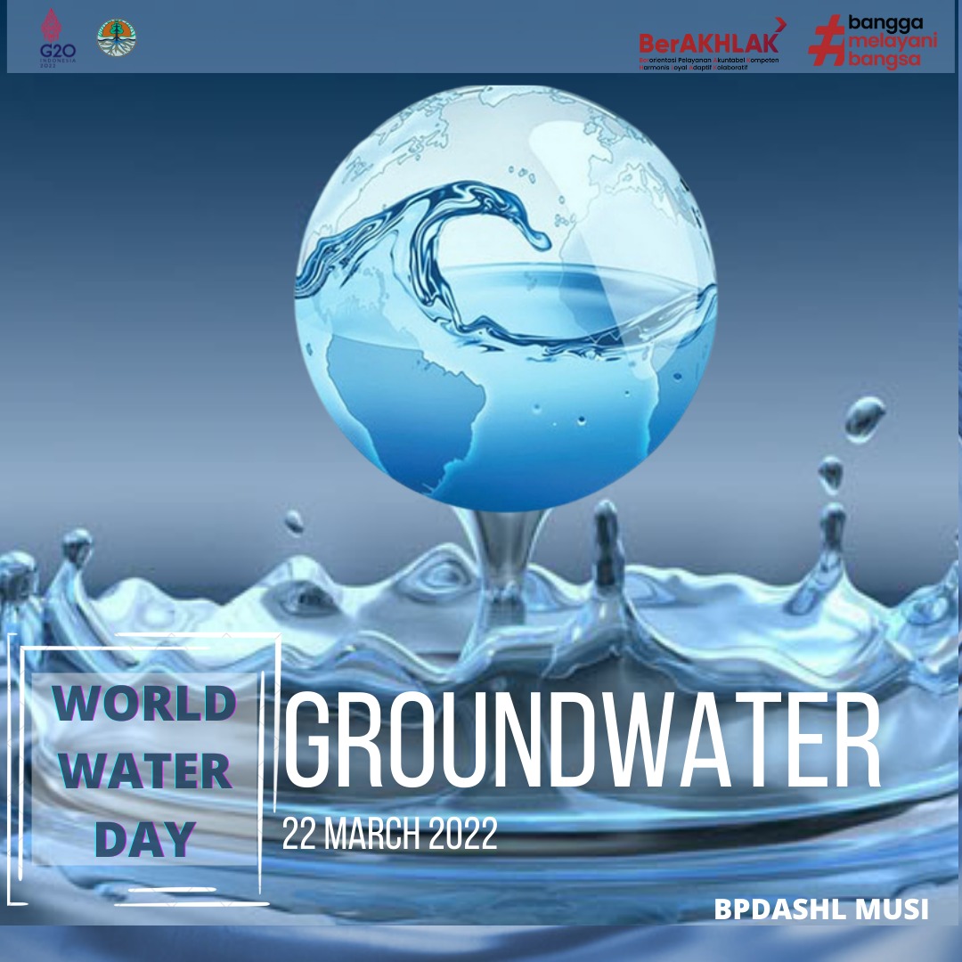 BPDASHL_Musi's tweet photo. Hai Musi Lovers,

Hari ini adalah Hari Air Sedunia, di tahun ini tema Hari Air Sedunia adalah "Groundwater" atau air tanah. Air yang meresap ke dalam tanah, tersaring dan terproses dalam tanah hingga menjadi air bersih yang bermanfaat untuk semua makhluk hidup di dunia. https://t.co/vRlTGapSrH