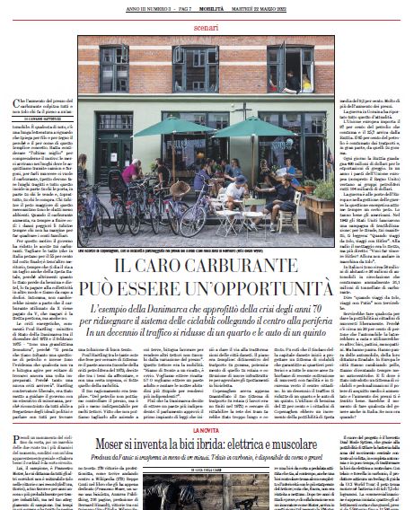 giostuzzi's tweet photo. Oggi sul Foglio mobilità, il mensile del Foglio, ho scritto questa cosa qui. Perché non possiamo perdere anche questa occasione per creare un paese migliore e un paese migliore è un paese dove ognuno può decidere come muoversi in città senza rischiare inutilmente la vita https://t.co/NOLOYYS3sQ